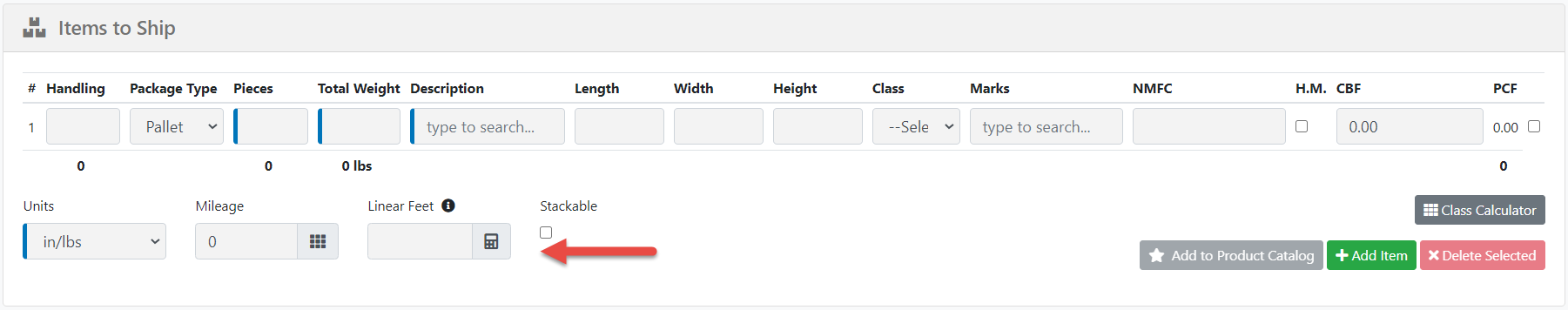 Linear Feet Calculator